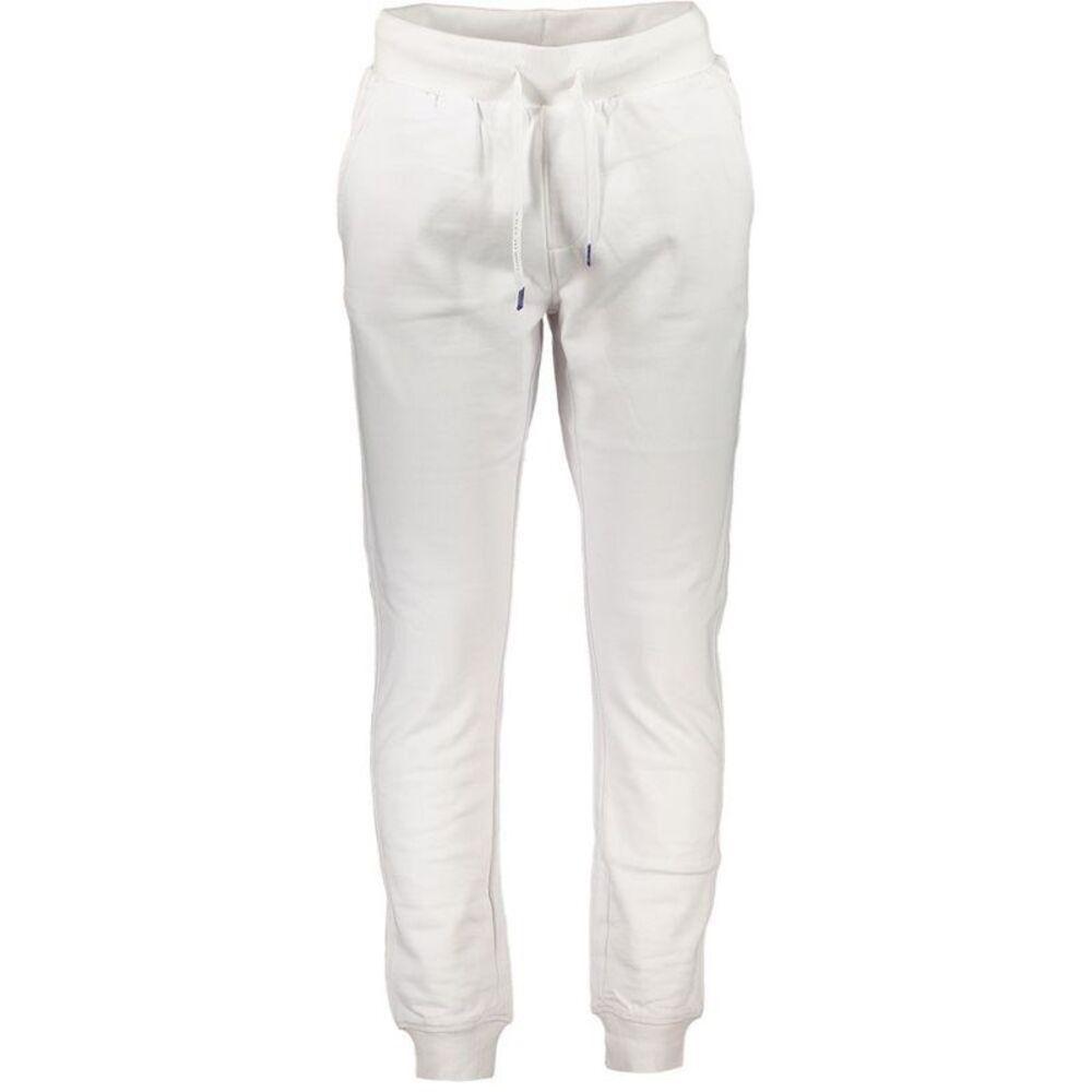 North Sails Drawstring Waist Sweatpants Men White Bottoms